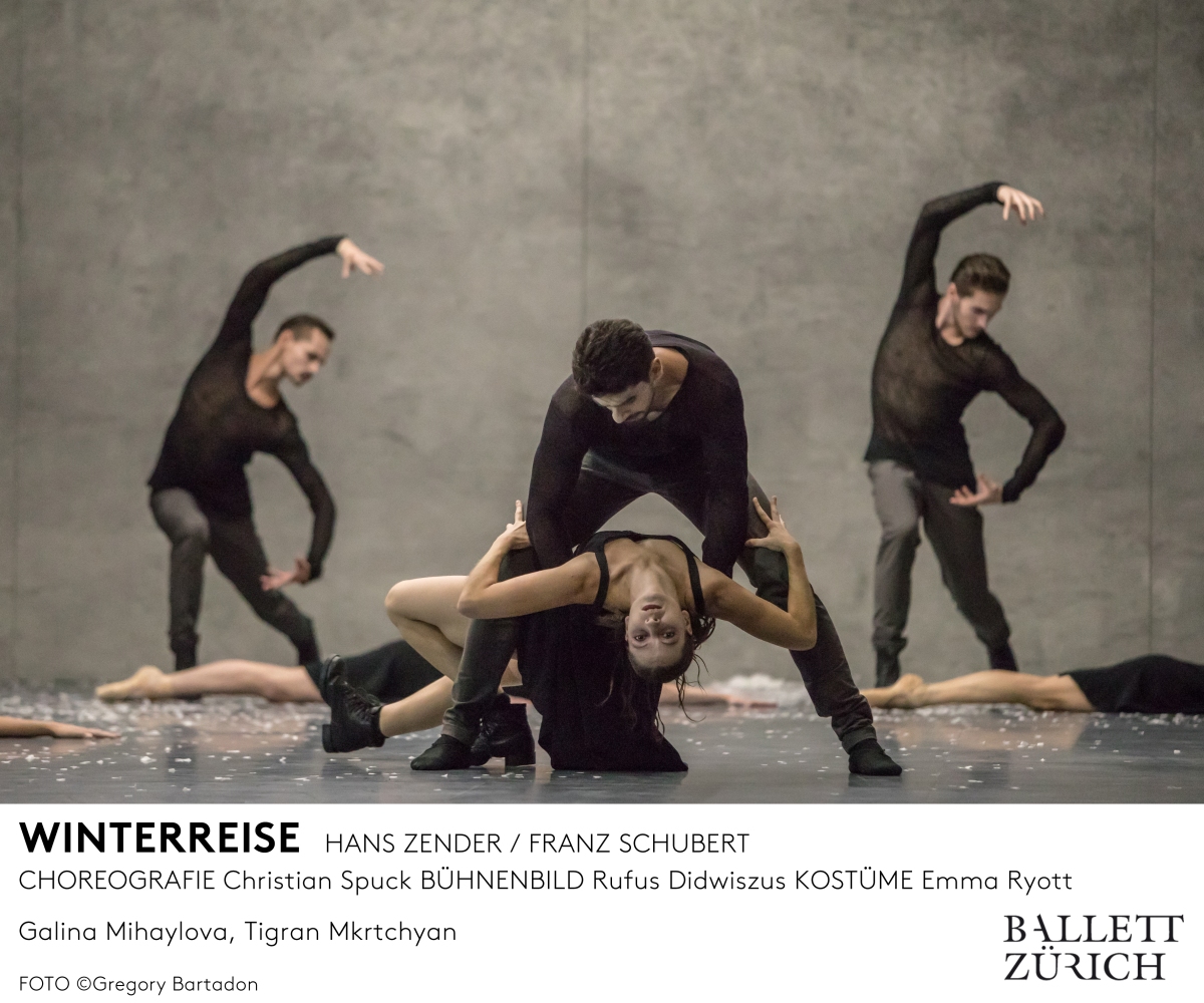 Free Live Streaming of Winterreise by Ballet Zurich on 13 Feb