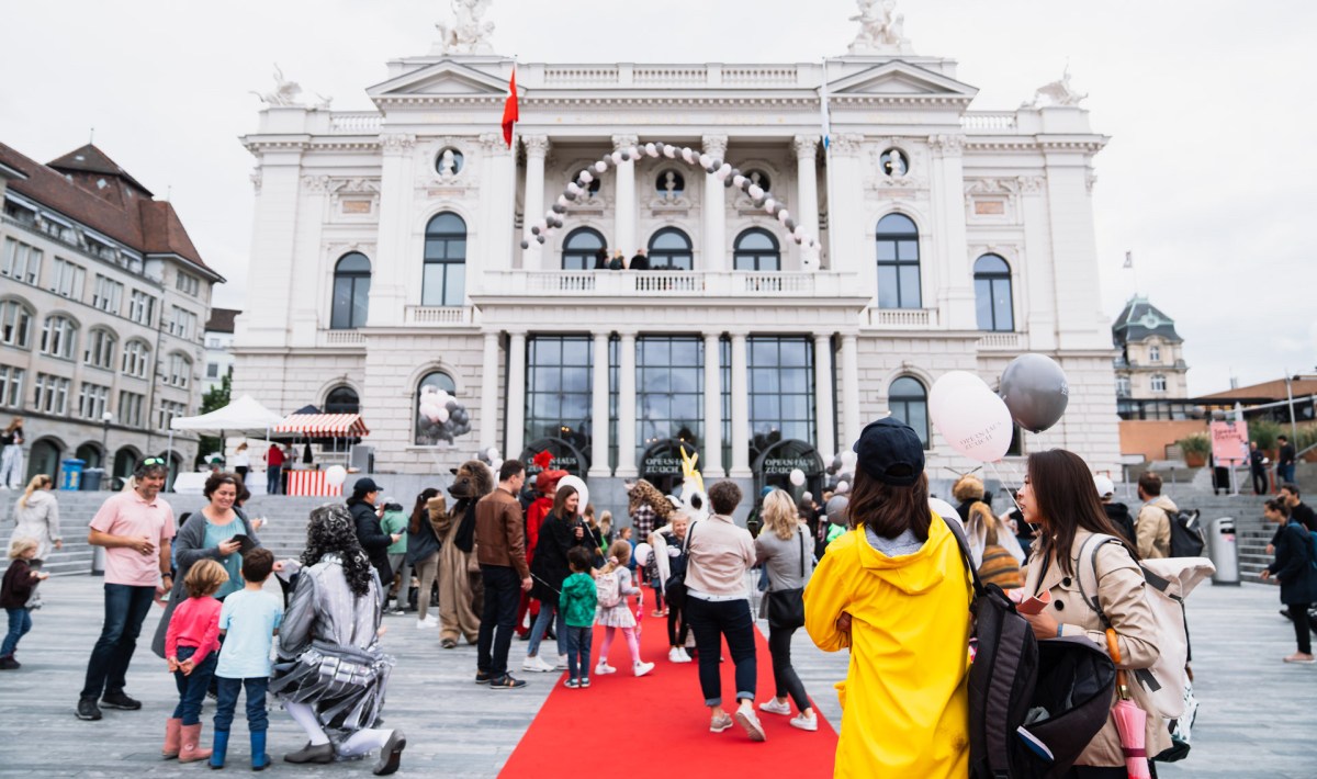 Eröffnungsfest Opernhaus Zürich