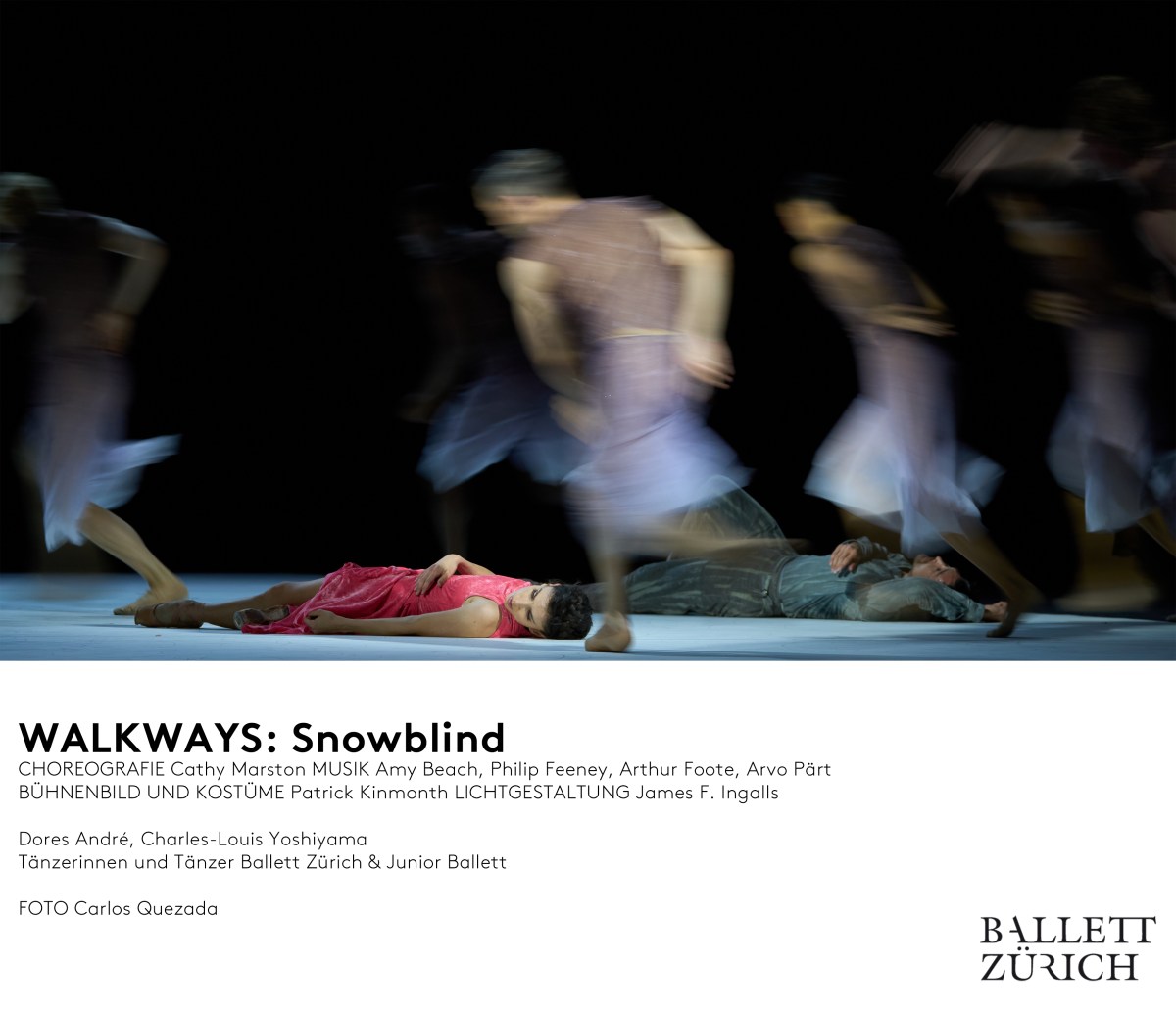 Ballett Zürich startet mit&nbsp;WALKWAYS